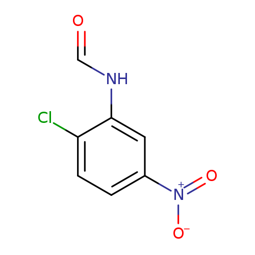 O=CNc1cc(ccc1Cl)[N+](=O)[O-]