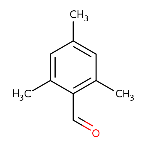 O=Cc1c(C)cc(cc1C)C