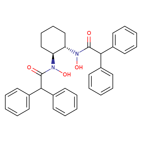 ON([C@H]1CCCC[C@@H]1N(C(=O)C(c1ccccc1)c1ccccc1)O)C(=O)C(c1ccccc1)c1ccccc1