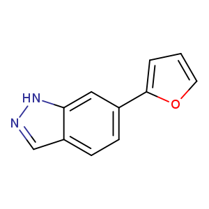 c1coc(c1)c1ccc2c(c1)[nH]nc2