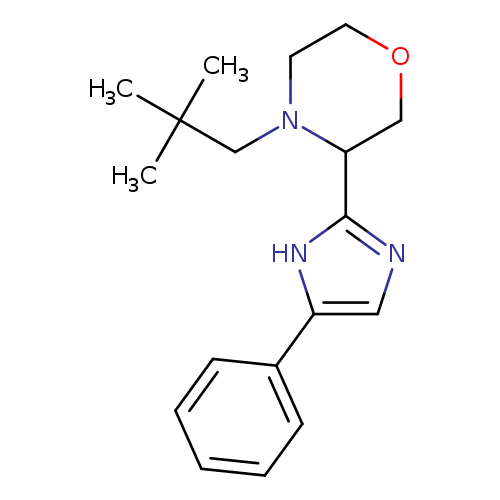 CC(CN1CCOCC1c1ncc([nH]1)c1ccccc1)(C)C
