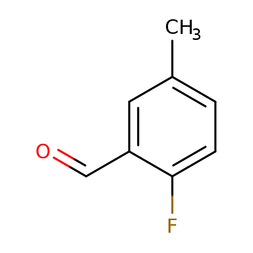 O=Cc1cc(C)ccc1F