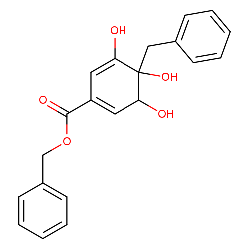 O=C(C1=CC(O)C(C(=C1)O)(O)Cc1ccccc1)OCc1ccccc1