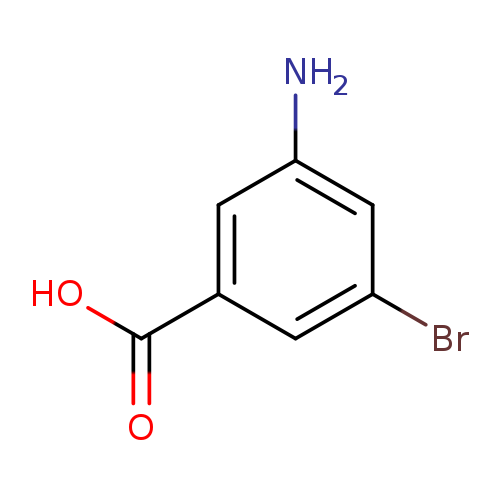 Nc1cc(Br)cc(c1)C(=O)O