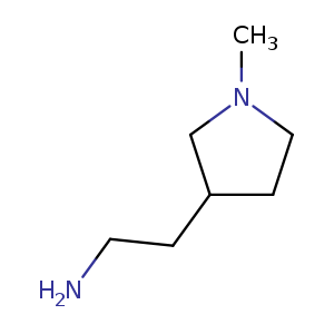 NCCC1CCN(C1)C