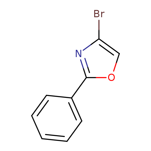 Brc1coc(n1)c1ccccc1