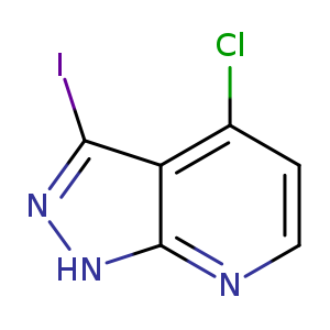 Clc1ccnc2c1c(I)n[nH]2