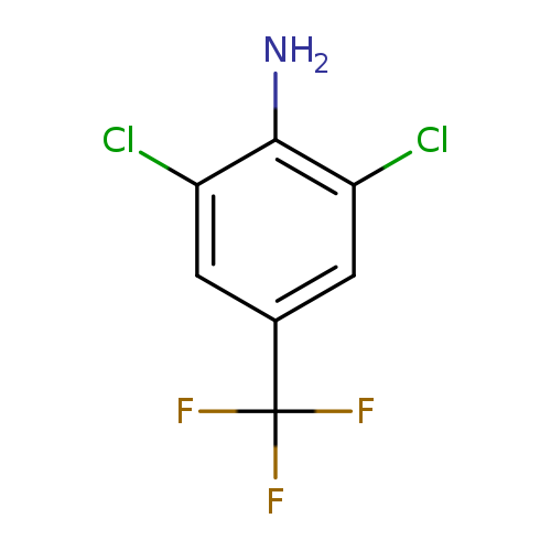 Nc1c(Cl)cc(cc1Cl)C(F)(F)F