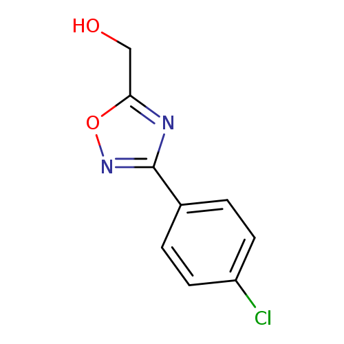 OCc1onc(n1)c1ccc(cc1)Cl