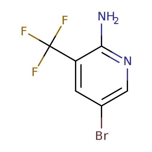 Brc1cnc(c(c1)C(F)(F)F)N