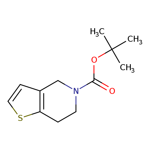 O=C(N1CCc2c(C1)ccs2)OC(C)(C)C
