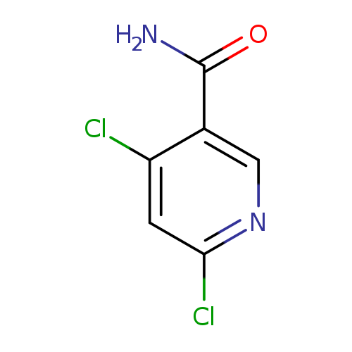 NC(=O)c1cnc(cc1Cl)Cl
