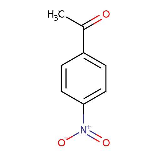 CC(=O)c1ccc(cc1)[N+](=O)[O-]