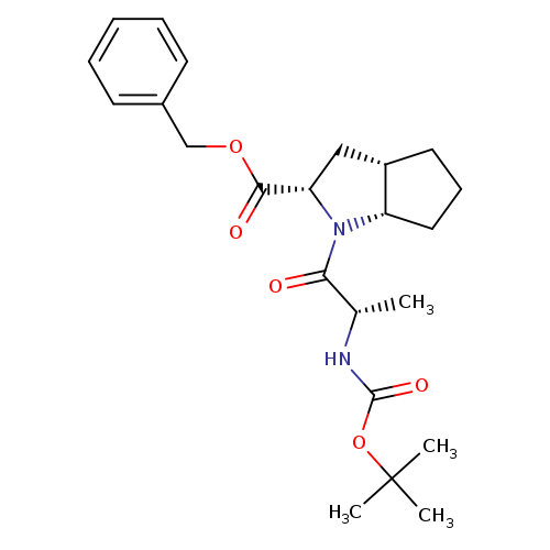 O=C(OC(C)(C)C)N[C@H](C(=O)N1[C@H]2CCC[C@H]2C[C@H]1C(=O)OCc1ccccc1)C