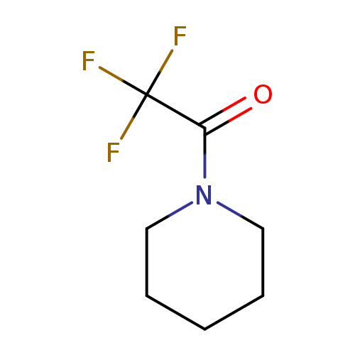 O=C(C(F)(F)F)N1CCCCC1