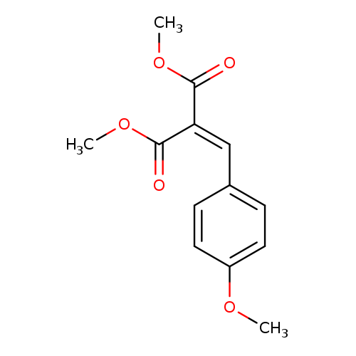 COc1ccc(cc1)C=C(C(=O)OC)C(=O)OC