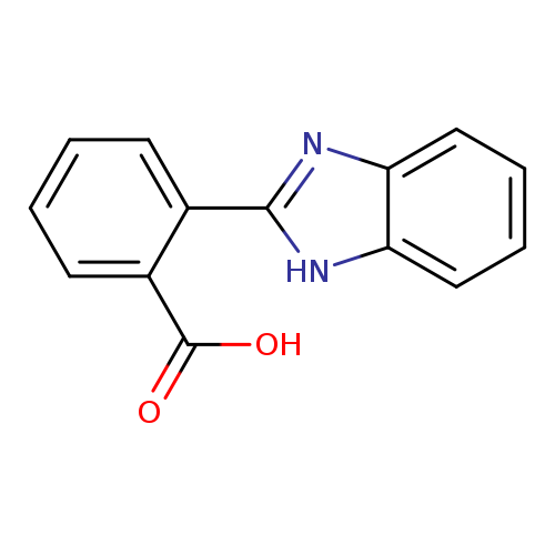OC(=O)c1ccccc1c1nc2c([nH]1)cccc2