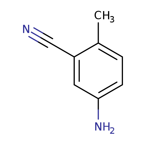 N#Cc1cc(N)ccc1C