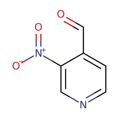 O=Cc1ccncc1[N+](=O)[O-]