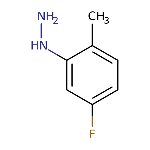 NNc1cc(F)ccc1C