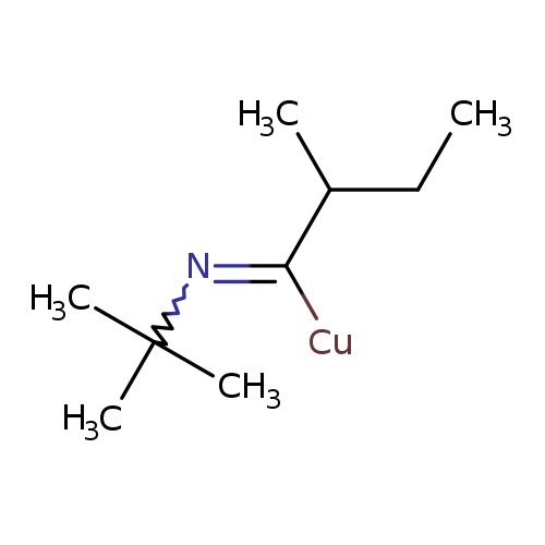 CCC(C(=NC(C)(C)C)[Cu])C