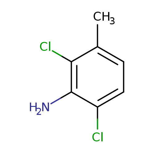 Clc1ccc(c(c1N)Cl)C