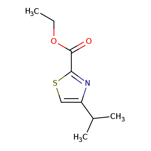 CCOC(=O)c1scc(n1)C(C)C