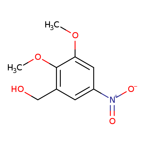 COc1c(CO)cc(cc1OC)[N+](=O)[O-]