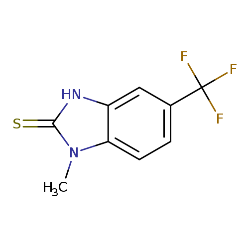 Cn1c(=S)[nH]c2c1ccc(c2)C(F)(F)F