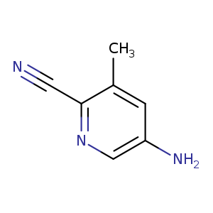 N#Cc1ncc(cc1C)N