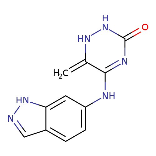 C=c1[nH][nH]c(=O)nc1Nc1ccc2c(c1)[nH]nc2
