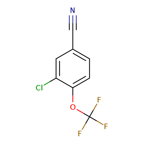 N#Cc1ccc(c(c1)Cl)OC(F)(F)F