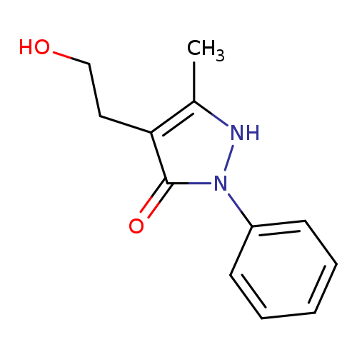 OCCc1c(C)[nH]n(c1=O)c1ccccc1