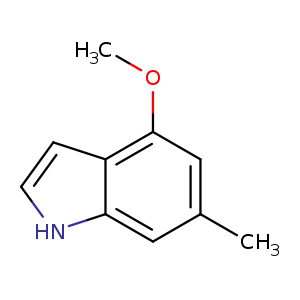 COc1cc(C)cc2c1cc[nH]2