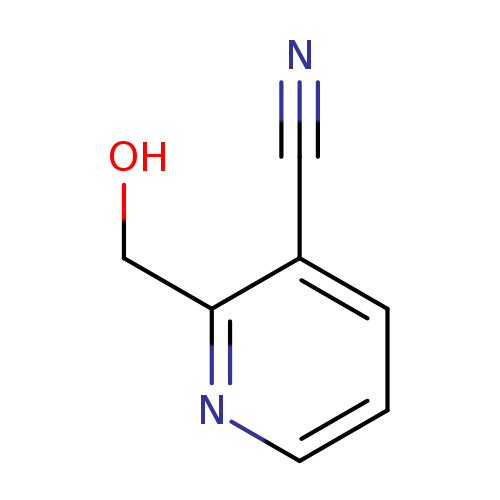 OCc1ncccc1C#N