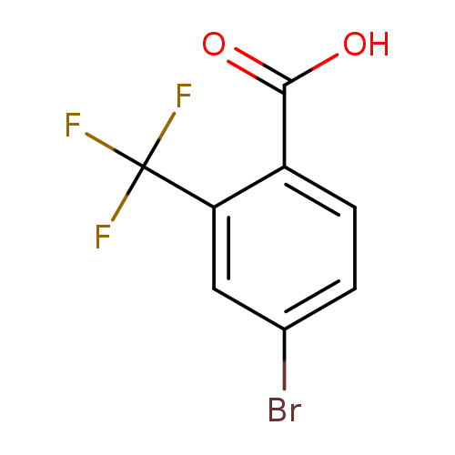 Brc1ccc(c(c1)C(F)(F)F)C(=O)O