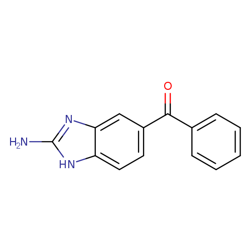 O=C(c1ccc2c(c1)nc([nH]2)N)c1ccccc1
