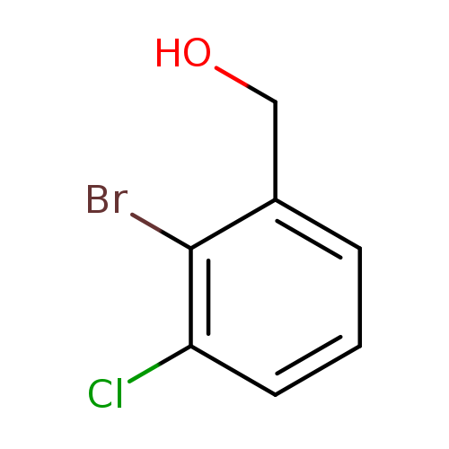 OCc1cccc(c1Br)Cl