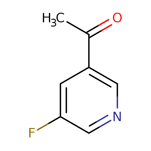 CC(=O)c1cc(F)cnc1