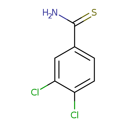 NC(=S)c1ccc(c(c1)Cl)Cl