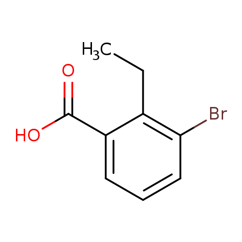 CCc1c(Br)cccc1C(=O)O