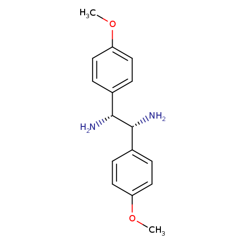 COc1ccc(cc1)[C@H]([C@@H](c1ccc(cc1)OC)N)N