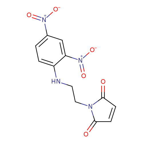 O=C1C=CC(=O)N1CCNc1ccc(cc1[N+](=O)[O-])[N+](=O)[O-]