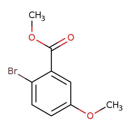 COc1ccc(c(c1)C(=O)OC)Br