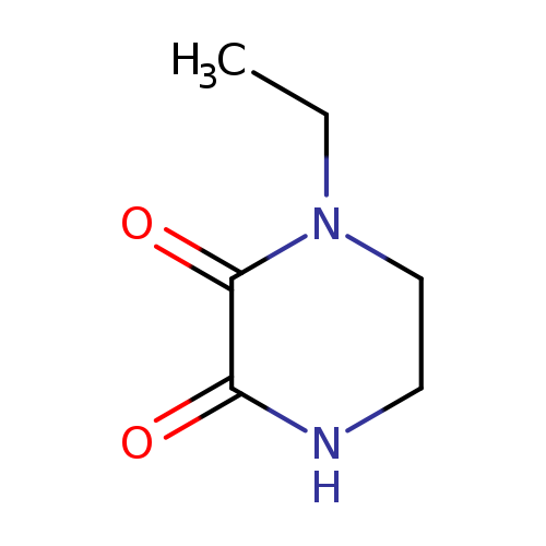 CCN1CCNC(=O)C1=O