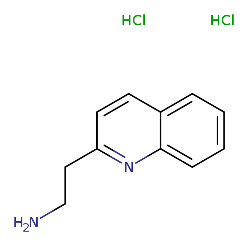 NCCc1ccc2c(n1)cccc2.Cl.Cl