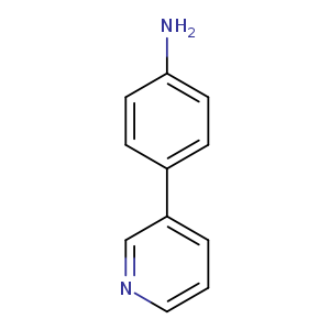 Nc1ccc(cc1)c1cccnc1