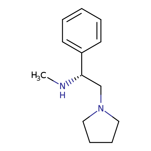 CN[C@H](c1ccccc1)CN1CCCC1