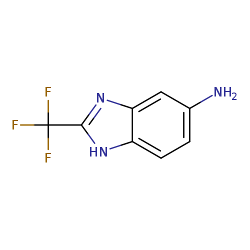 Nc1ccc2c(c1)nc([nH]2)C(F)(F)F