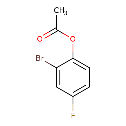 CC(=O)Oc1ccc(cc1Br)F
